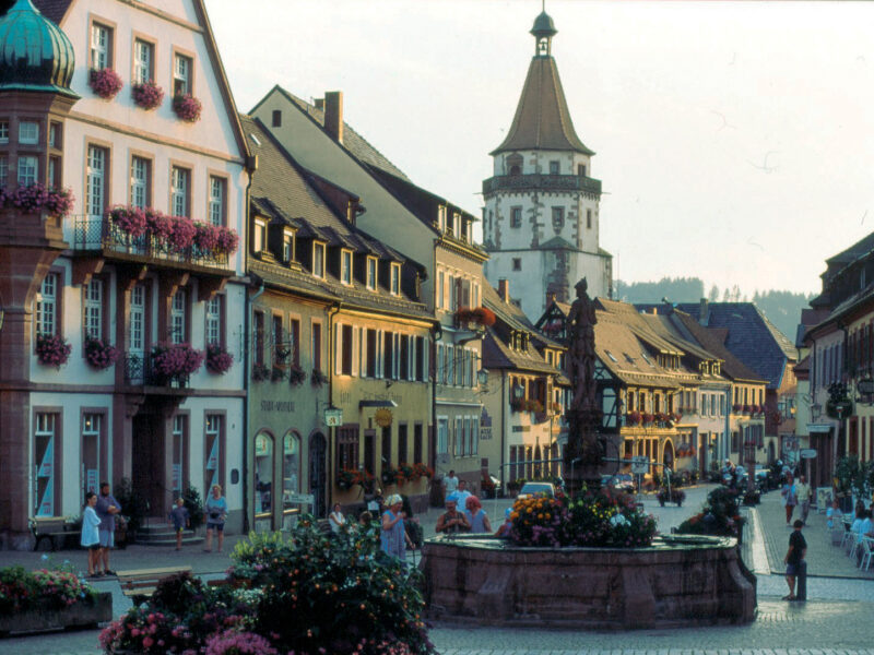 Gengenbach Altstadt Abend Gengenbach Kultur und Tourismus GmbH